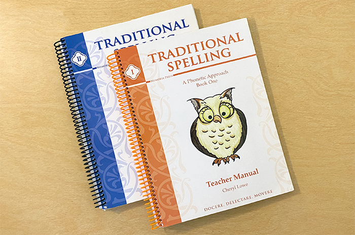 Teacher Guides for Traditional Spelling from Memoria Press, Levels 1 and 2